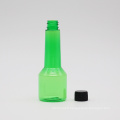 Bouteille en plastique à long cou vert 100 ml vert transparent